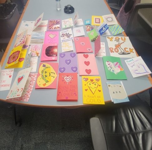 Some of the MANY cards 757 Uplifters has given to the "Cards For Hospitalized Kids" organization, to give to hospitalized kids all over the country!