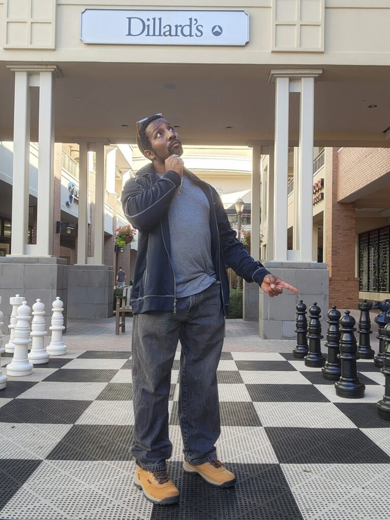 A man who is thinking on making a choice.